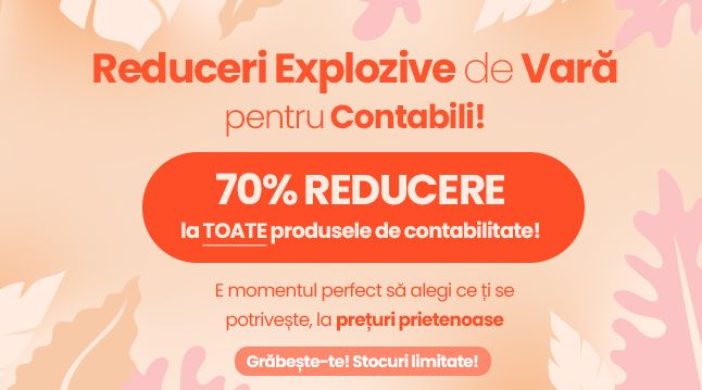 Profitati de oferta verii: Lucrari pentru contabili cu 70% reducere