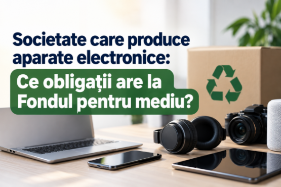 Societate care produce aparate electronice: Ce obligatii are la Fondul pentru mediu
