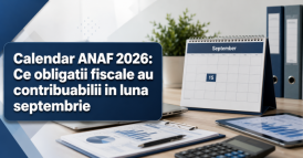 Calendar ANAF 2026: Ce obligatii fiscale au contribuabilii in luna septembrie
