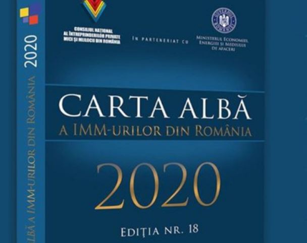 Lucrarea Carta Alba a IMM-urilor din Romania 2020 a ajuns la editia nr. 18