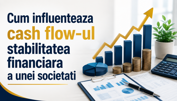 Cum influenteaza cash flow-ul stabilitatea financiara a unei societati si de ce este importanta previzionarea lui