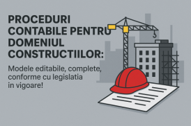 Proceduri contabile pentru domeniul constructiilor: Modele editabile, complete, conforme cu legislatia in vigoare!