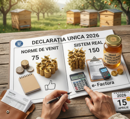 Ce taxe plateste un apicultor cu PFA in 2026 - ghid complet cu CAS, CASS si Declaratia Unica