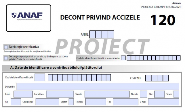 ANAF modifica formularul 120: Noutati si studiu de caz practic