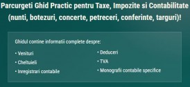 Organizarea de evenimente: A aparut ghidul practic pentru taxe, impozite si contabilitate!