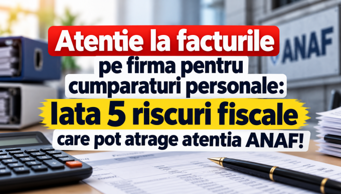 Riscurile fiscale ale achizițiilor personale pe firmă