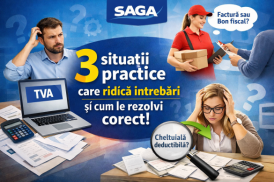 SAGA: 3 situatii practice care ridica intrebari si cum le rezolvi corect