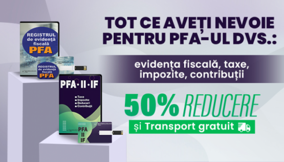 PFA, II si IF: Totul despre taxe, contributii si evidenta fiscala