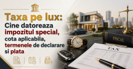 Declaratia 216 si taxa pe lux [Ghid practic]: Cine datoreaza impozitul special, cum se calculeaza si exemple de aplicare