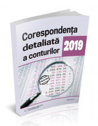 Corespondenta detaliata a conturilor